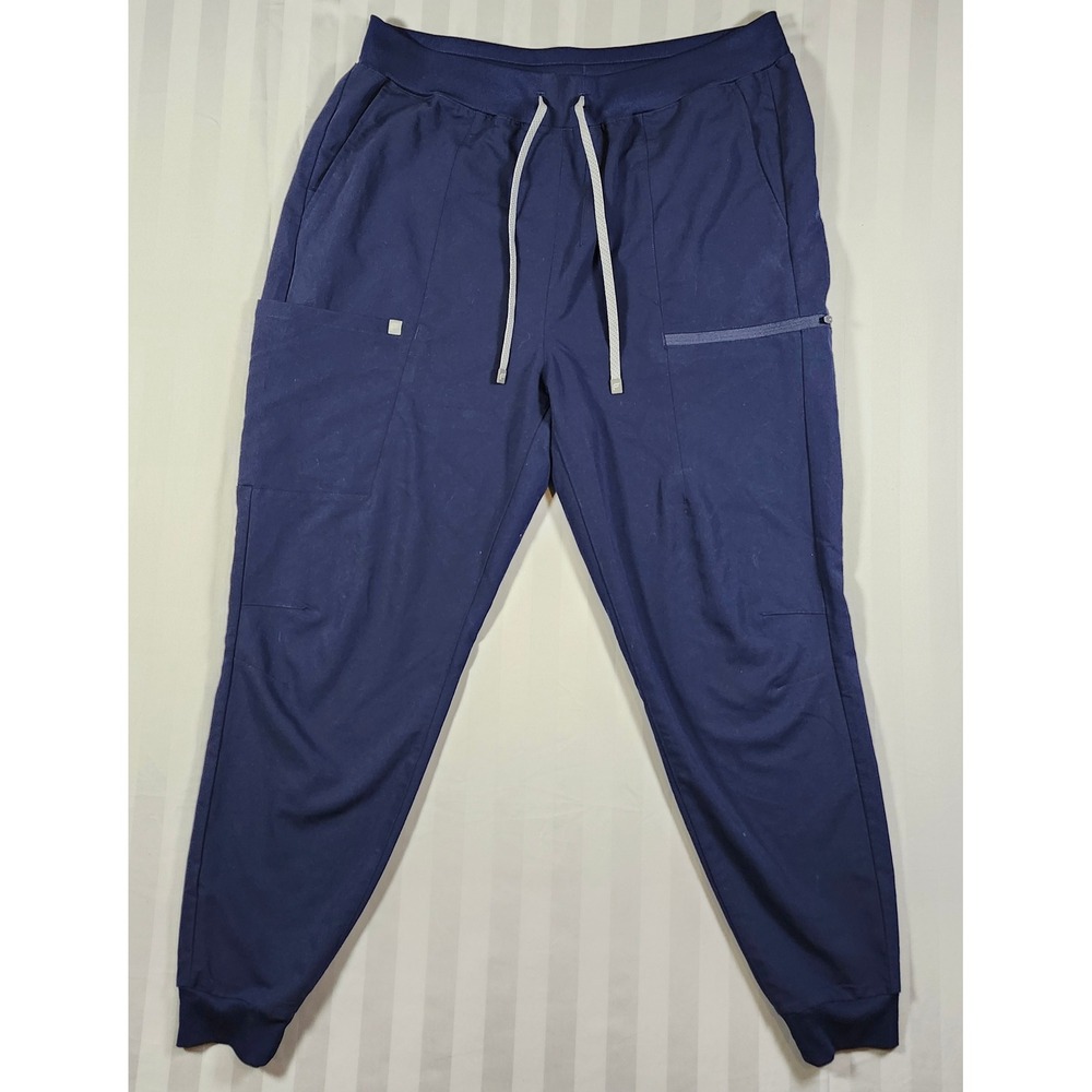 Fabletics Ion Jogger Scrubs Navy Blue Womens XXL 1X Performance Medical Pants